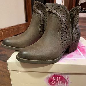 Taupe Ankle boots